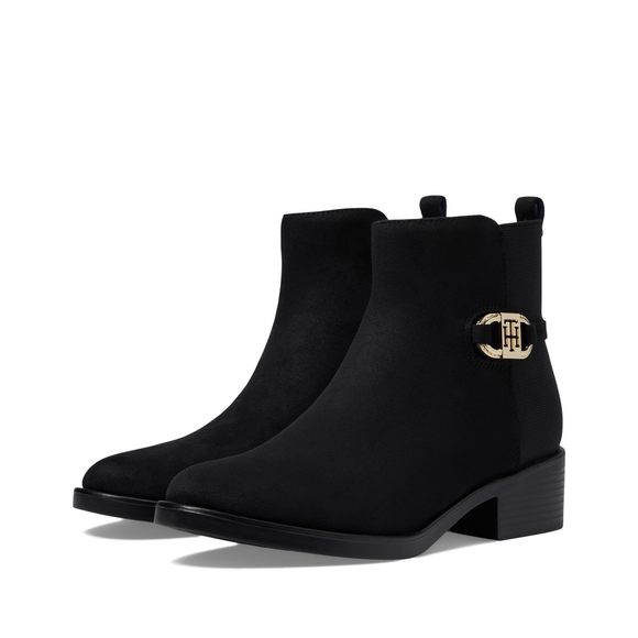 Tommy Hilfiger Woemens Imiera Black 2 9 Medium - Picture 1 of 1